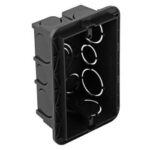 CAIXINHA DE LUZ PVC 4 X 2 PRETA PIAL