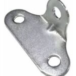 CANTONEIRA PARA MÓVEIS 3 FUROS ZINCADO BRANCO ALBRAS