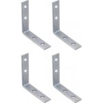 CANTONEIRA PARA CORTINA ZINCADO BRANCO VONDER