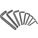 CHAVE ALLEN HEXAGONAL CURTA